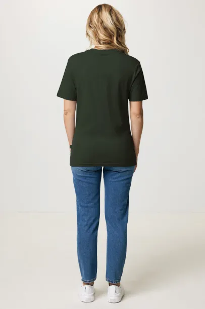  Iqoniq Bryce recycled cotton unisex t-shirt - iqoniq khaki