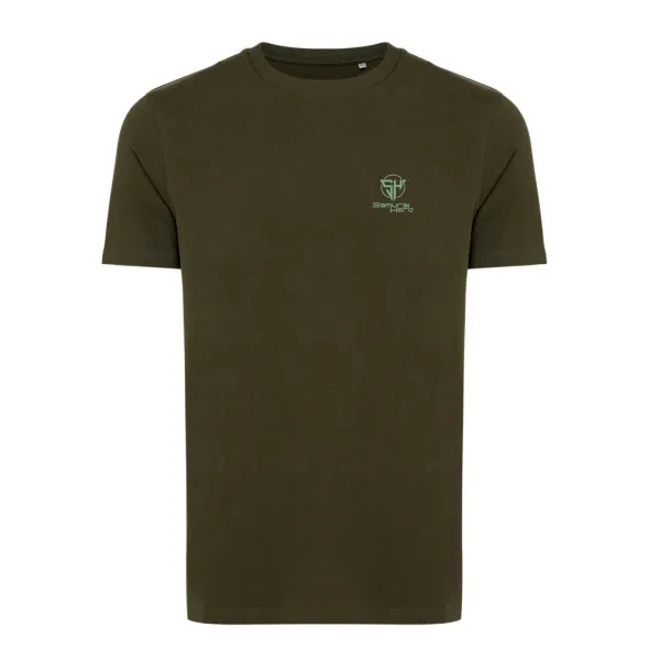  Iqoniq Bryce recycled cotton unisex t-shirt - iqoniq khaki