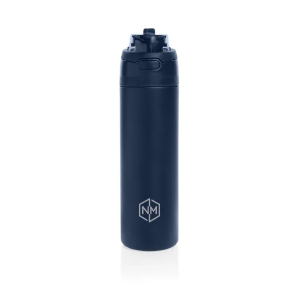 Omni Sip RCS certificirana boca od recikliranog nehrđajućeg čelika, 700 ml - XD Collection navy