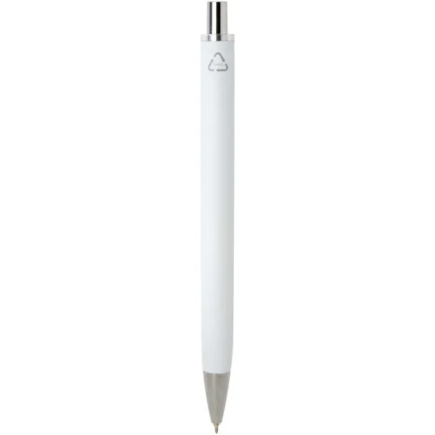 Feld RCS recycled ballpoint pen with metallic finish (black ink) White