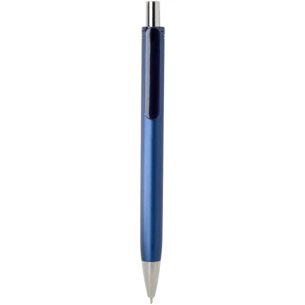 Feld RCS recycled ballpoint pen with metallic finish (black ink) Navy Blue