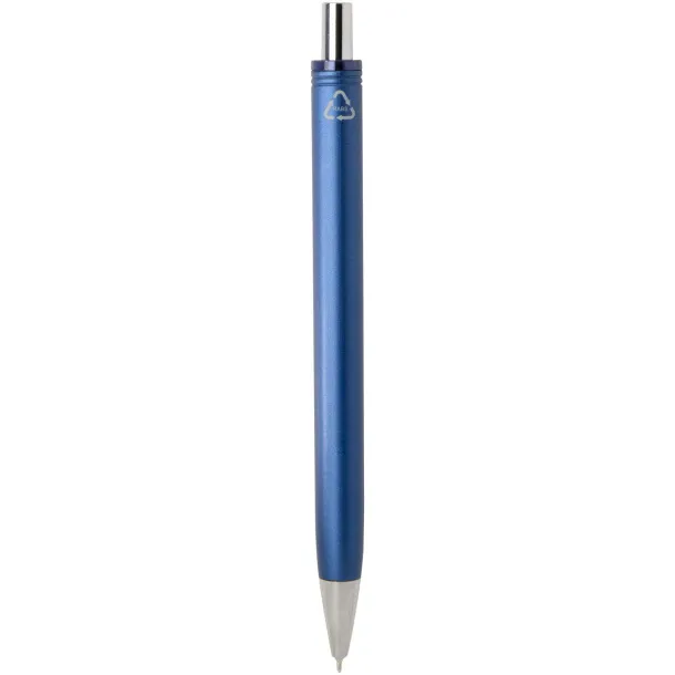 Feld RCS recycled ballpoint pen with metallic finish (black ink) Navy Blue