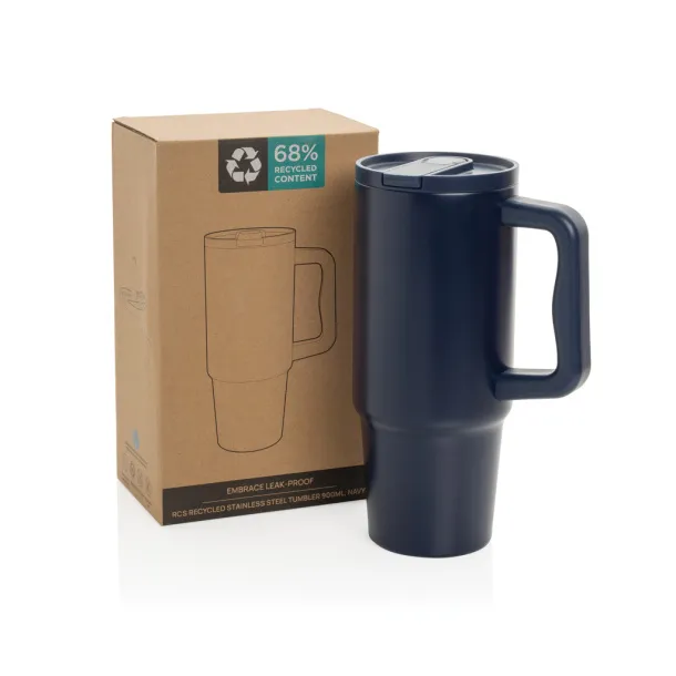 Embrace Leakproof RCS termos šalica, 900 ml - XD Collection navy