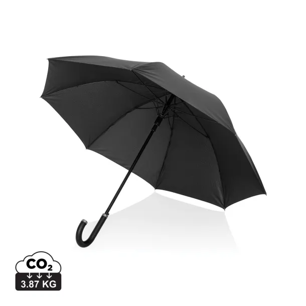  Swiss Peak Vero Aware™ RPET kišobran 25” s luksuznom drškom - Swiss Peak Crna