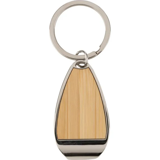  Keyring, bottle opener brown