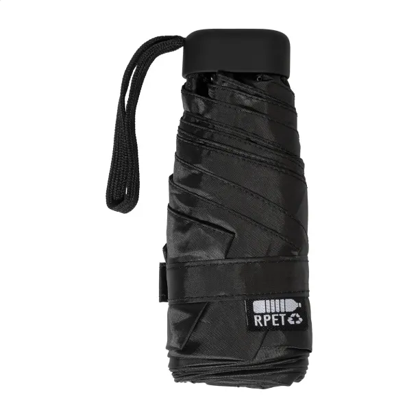 Fractus mini RPET kišobran Crna