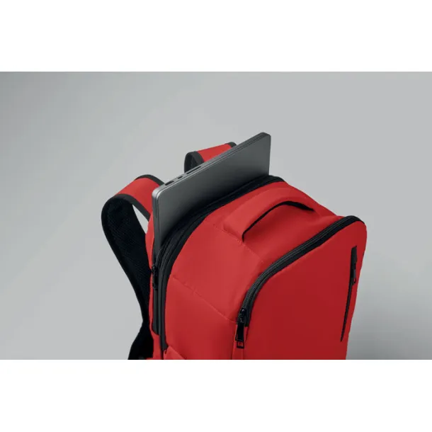FLYSAFE kabinski ruksak za laptop, 15" Crvena