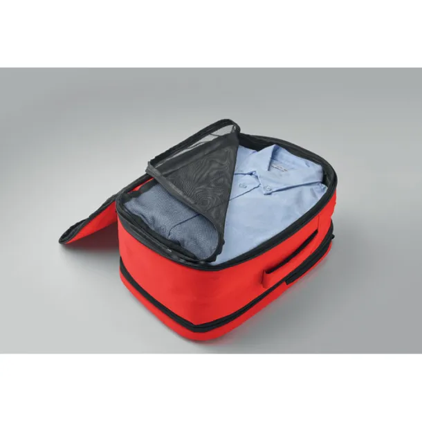 FLYSAFE kabinski ruksak za laptop, 15" Crvena