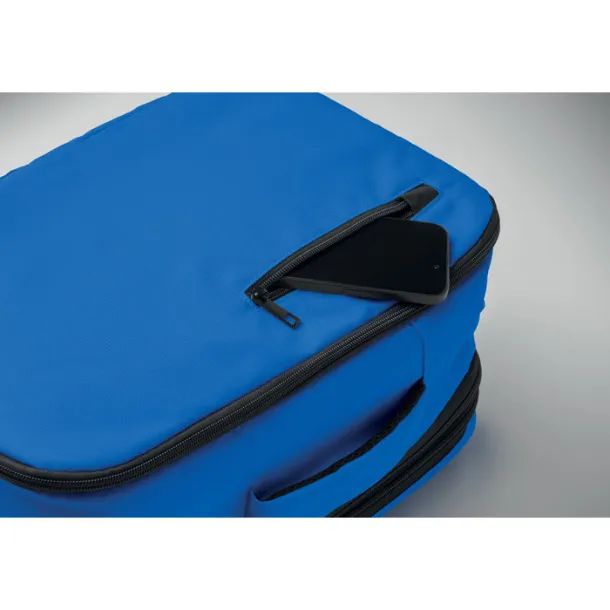 FLYSAFE kabinski ruksak za laptop, 15" Kraljevski plava