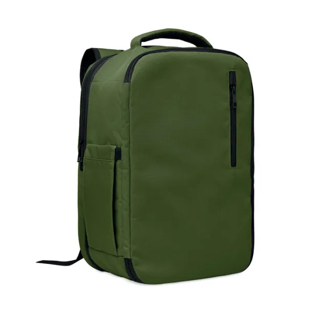 FLYSAFE kabinski ruksak za laptop, 15" Dark Green