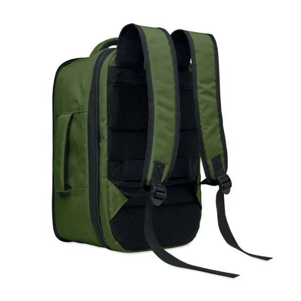 FLYSAFE kabinski ruksak za laptop, 15" Dark Green