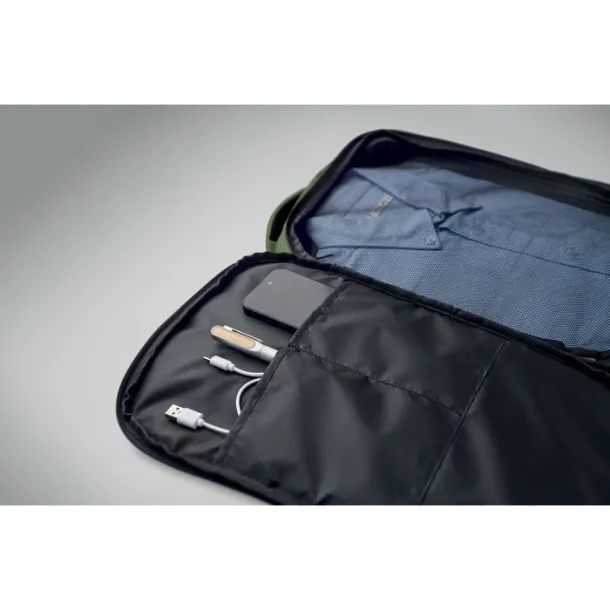 FLYSAFE kabinski ruksak za laptop, 15" Dark Green