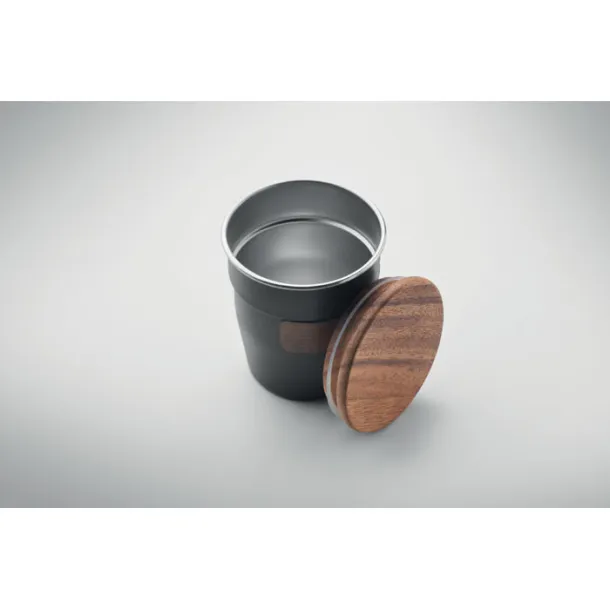 WALNUT Čaša s jednom stijenkom 350 ml Crna