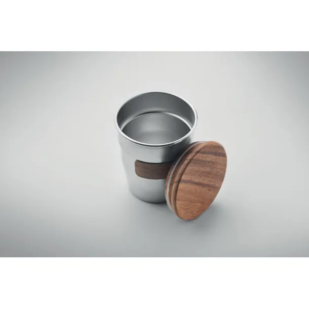 WALNUT Čaša s jednom stijenkom 350 ml Mat srebrna