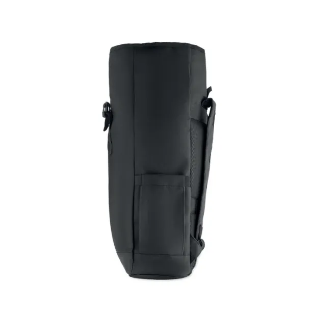 BANGKOK ROLL Rolltop laptop rucksack 600D Black