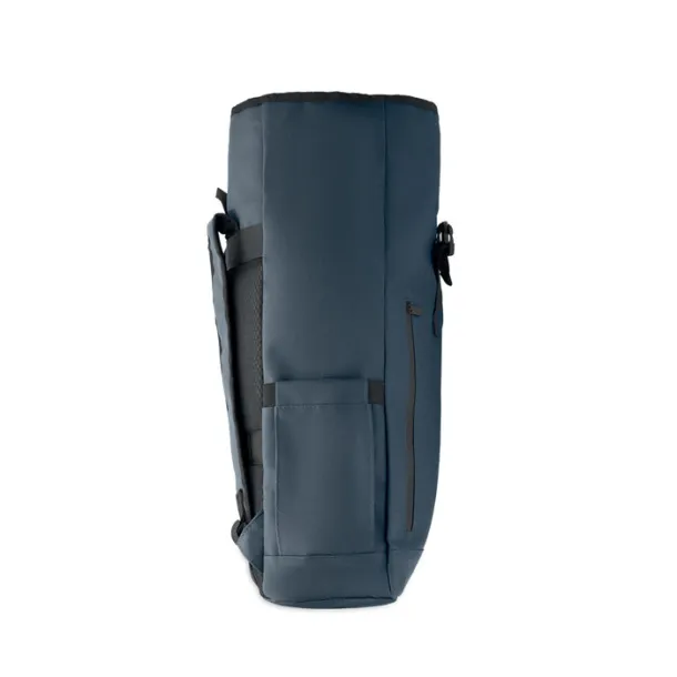 BANGKOK ROLL Roll-top ruksak za laptop od 600D materijala, 15" Plava