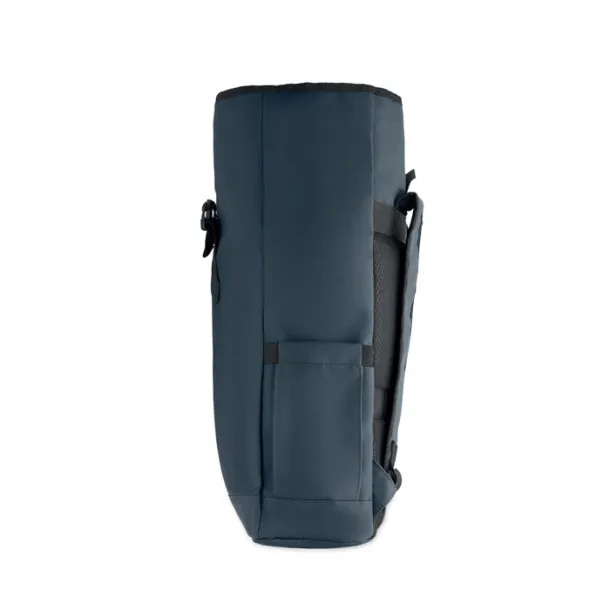 BANGKOK ROLL Roll-top ruksak za laptop od 600D materijala, 15" Plava