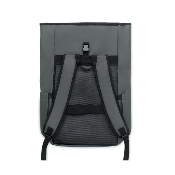 BANGKOK ROLL Rolltop laptop rucksack 600D Stone Grey