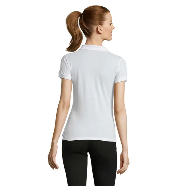 PASSION ženska polo majica - 170 g Bijela