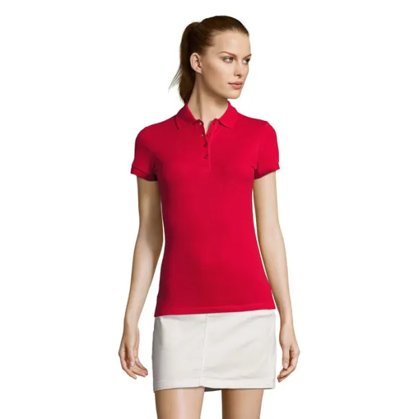 PASSION WOMEN POLO-170g Red