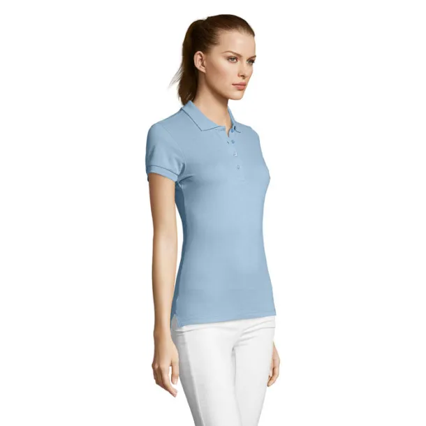 PASSION ženska polo majica - 170 g Nebeski plava