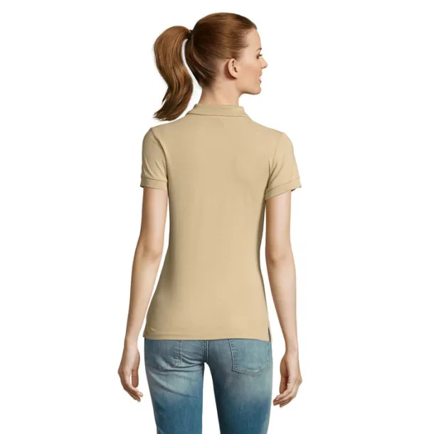 PASSION ženska polo majica - 170 g Sand