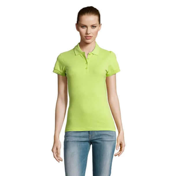 PASSION WOMEN POLO-170g Apple Green