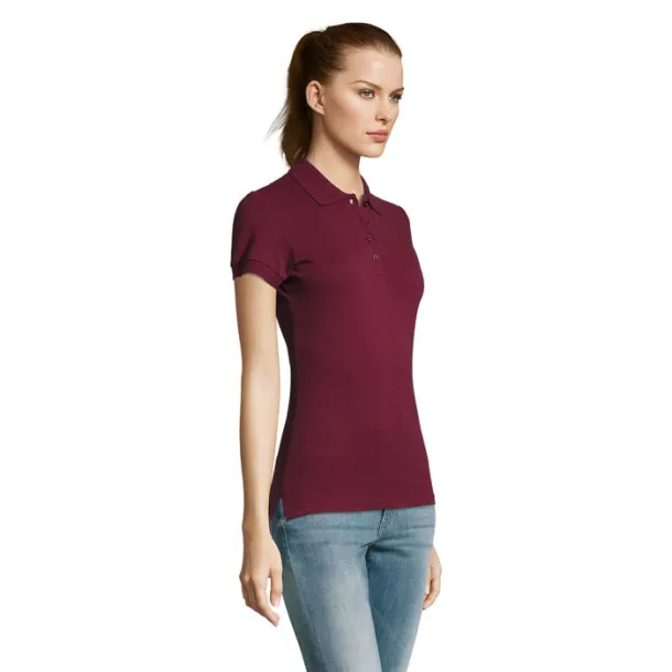 PASSION ženska polo majica - 170 g Bordo