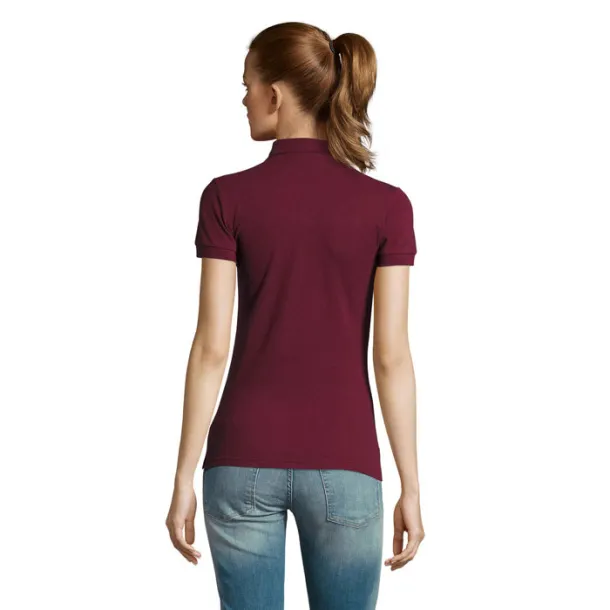 PASSION WOMEN POLO-170g Burgundy