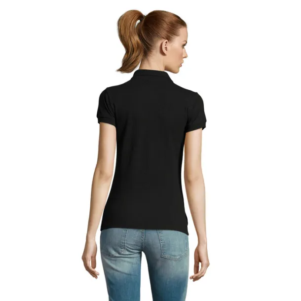 PASSION WOMEN POLO-170g Black