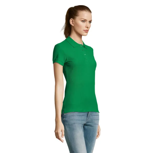 PASSION WOMEN POLO-170g Kelly zelena