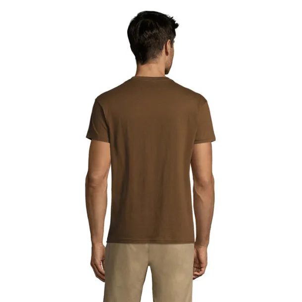 REGENT Unisex majica kratkih rukava - 150g Zemljano smeđa