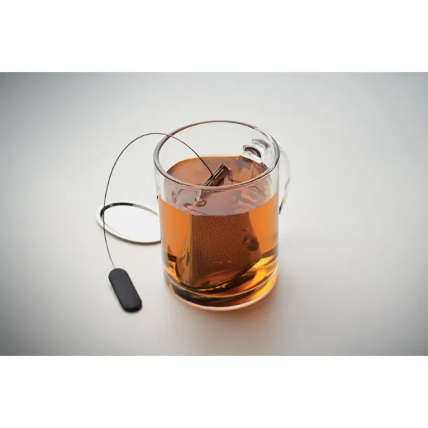 TEAFUSER Infuzer za čaj od nehrđajućeg čelika Crna