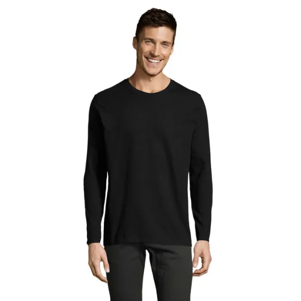 IMPERIAL LSL MEN T-Shirt190 deep black