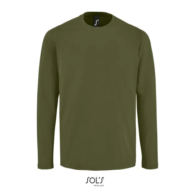 IMPERIAL LSL MEN T-Shirt190 dark khaki