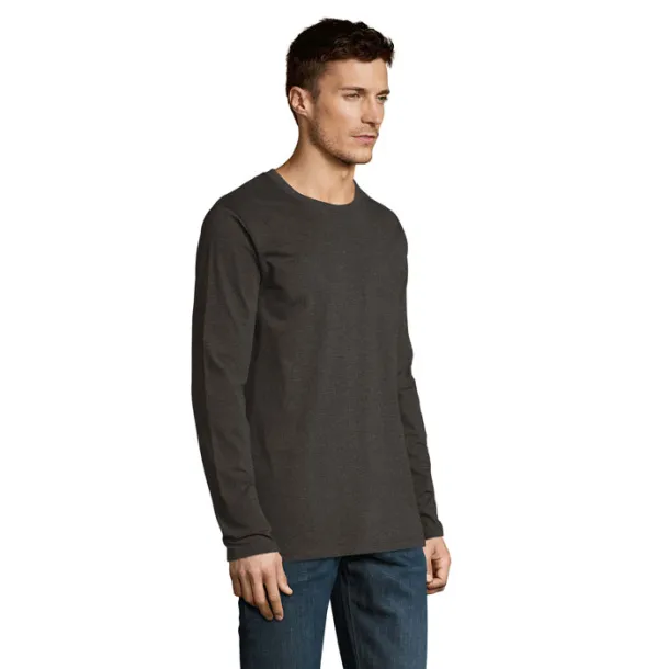 IMPERIAL LSL MEN T-Shirt190 charcoal melange