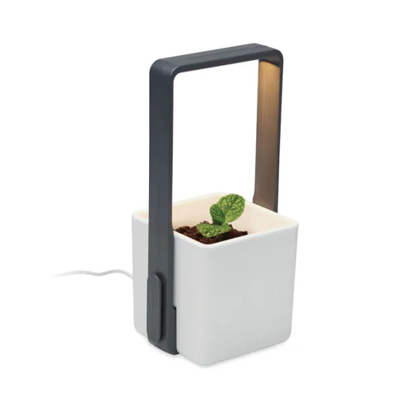 LUSHLET Indoor garden with LED light White