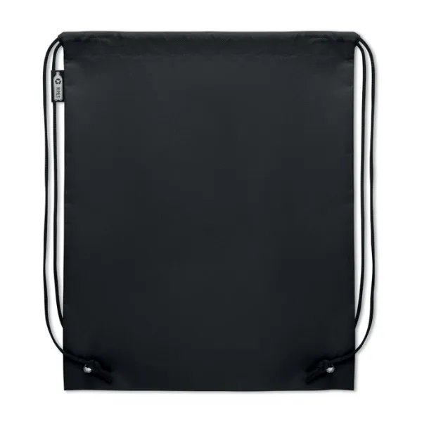DAFFY RPET Drawstring bag RPET non-woven Black