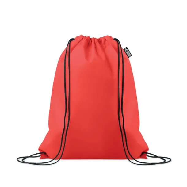 DAFFY RPET Drawstring bag RPET non-woven Red