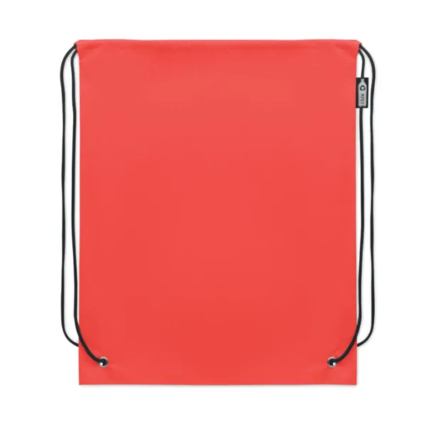 DAFFY RPET Drawstring bag RPET non-woven Red
