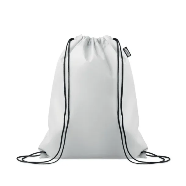 DAFFY RPET Drawstring bag RPET non-woven White