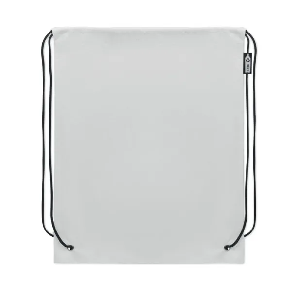 DAFFY RPET Drawstring bag RPET non-woven White