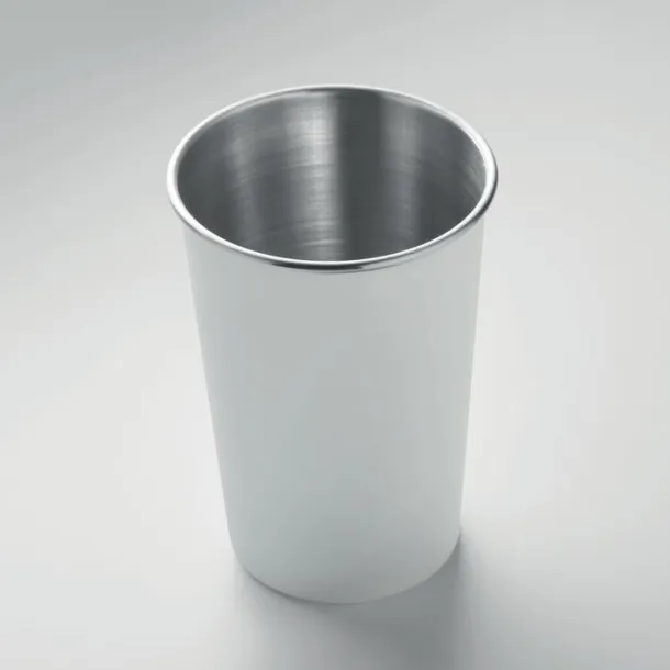 FJARD Šalica od recikliranog nehrđajućeg čelika, 350 ml Bijela