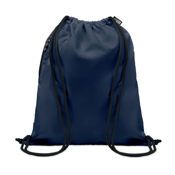 NIGHT Large drawstring bag 300D RPET Blue