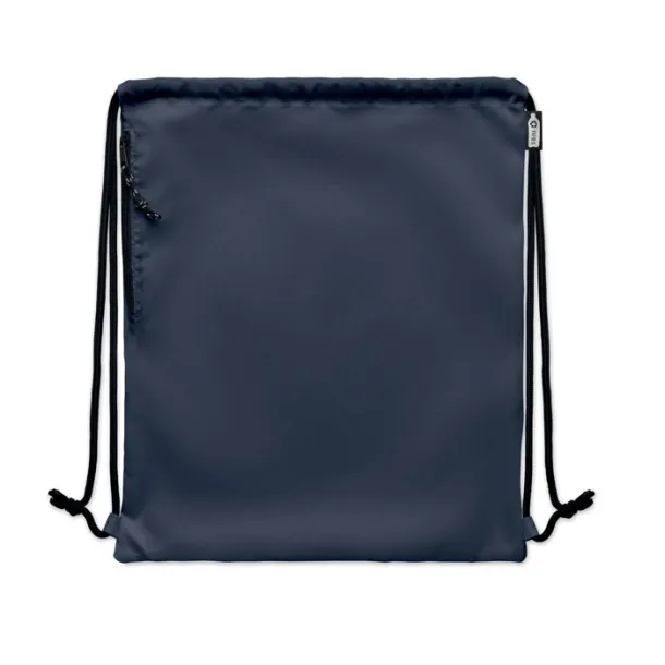 NIGHT Large drawstring bag 300D RPET Blue