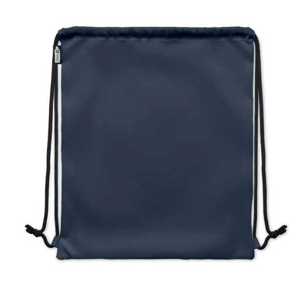 NIGHT Large drawstring bag 300D RPET Blue