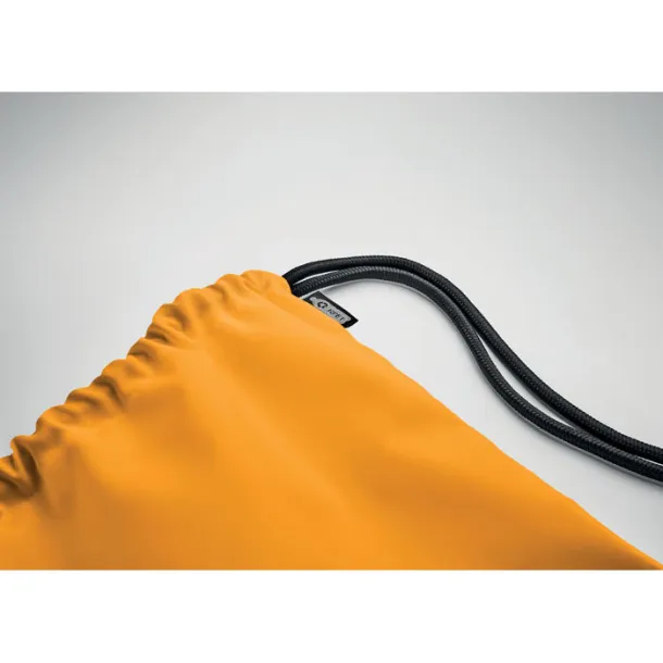 NIGHT Large drawstring bag 300D RPET Orange
