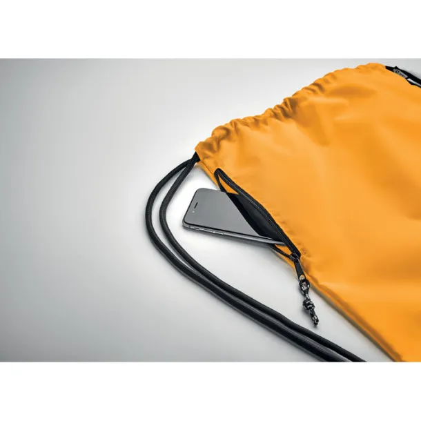 NIGHT Large drawstring bag 300D RPET Orange