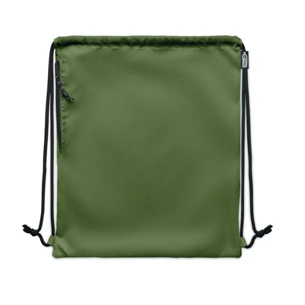 NIGHT 300D RPET velika torba s vezicama Army Green