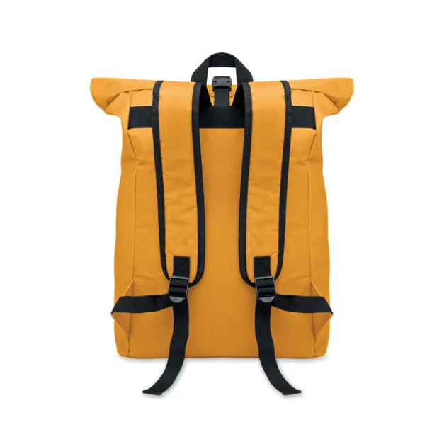 IREA rolltop ruksak od 600D poliestera za 15" laptop Oker